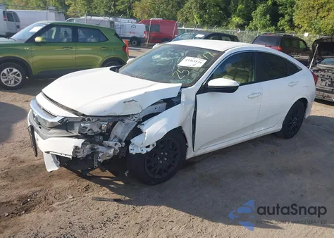 2017 Honda Civic Lx из США, поврежденный, VIN 19XFC2F56HE202411